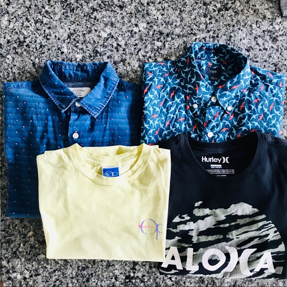 🔥Mens S Shirts🔥 JCrew/Hurley/OP/Jack&Jones